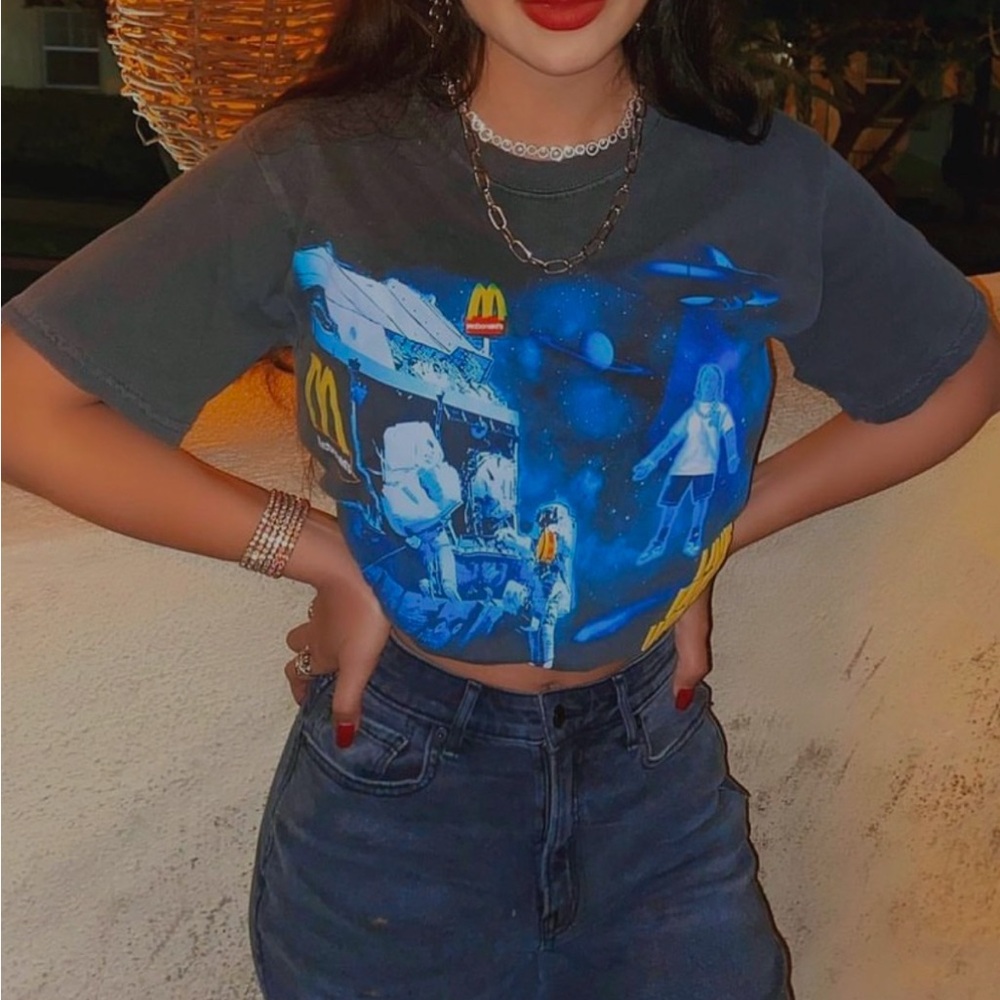 Travis Scott McDonald’s tee
